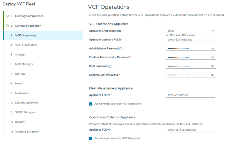 VCF 9 – New Installer – gibsonvirtualization