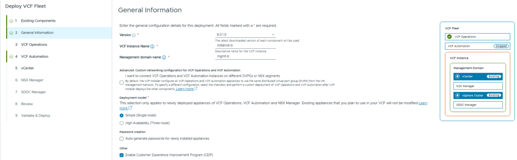 vSphere 8 to VCF 9 Upgrade Process – gibsonvirtualization