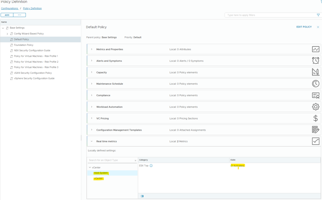 VCF 9.1 – What’s New? VCF Operations Real-Time Metrics ...